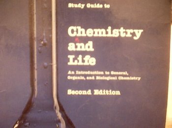 Stock image for Study Guide to Chemistry and Life: An Introduction to General, Organic, and Biological Chemistry for sale by HPB-Red