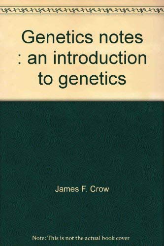 9780808748052: Genetics notes : an introduction to genetics