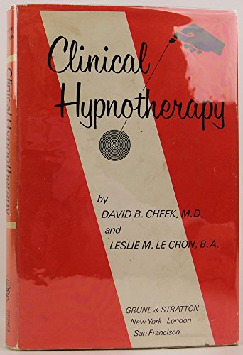 Stock image for Clinical Hypnotherapy for sale by ThriftBooks-Dallas