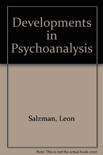Beispielbild fr Developments in Psychoanalysis zum Verkauf von Better World Books
