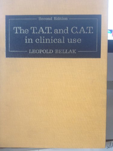 Beispielbild fr The Thematic Apperception Test and the Children's Apperception Test in clinical use zum Verkauf von Robinson Street Books, IOBA