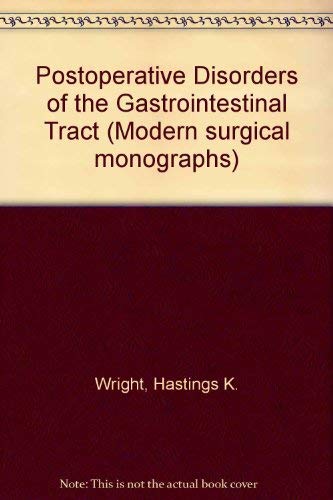 9780808908135: Postoperative Disorders of the Gastrointestinal Tract