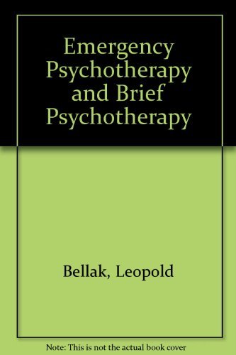 Beispielbild fr Emergency Psychotherapy and Brief Psychology zum Verkauf von Better World Books