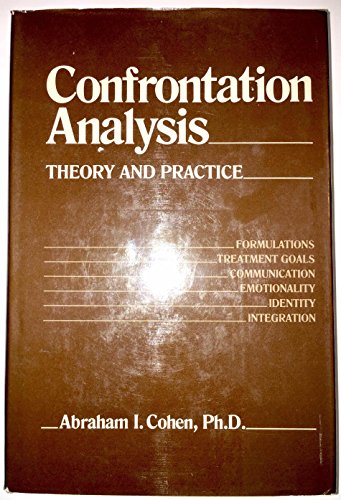 Stock image for Confrontation Analysis: Theory and Practice for sale by Bingo Books 2