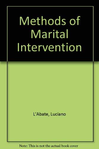 Stock image for Handbook of Marital Interventions for sale by Better World Books