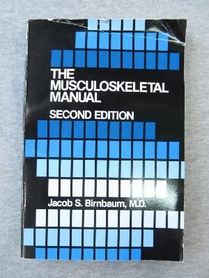 Beispielbild fr Musculoskeletal Manual zum Verkauf von Front Cover Books