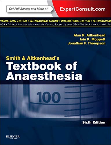 Stock image for Smith and Aitkenhead*s Textbook of Anaesthesia for sale by Mispah books