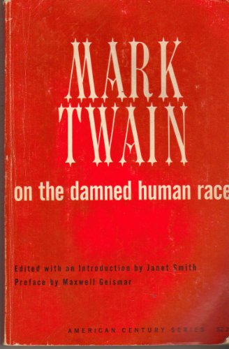 Beispielbild fr Mark Twain on the Damned Human Race zum Verkauf von Wonder Book