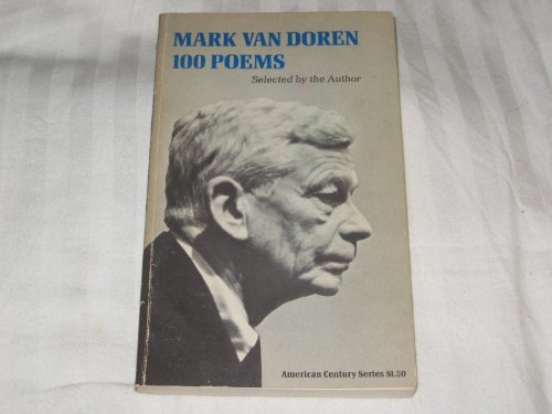 9780809000869: Mark Van Doren: 100 Poems