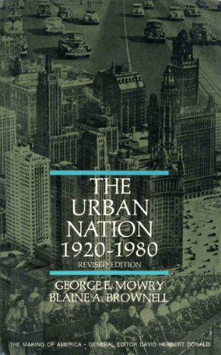 Stock image for The Urban Nation, 1920-1980 (American Century Series) for sale by Sessions Book Sales