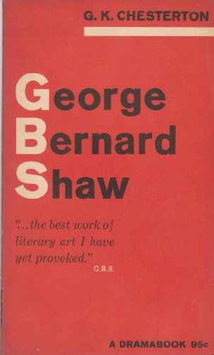 Imagen de archivo de George Bernard Shaw. a la venta por Better World Books