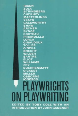9780809005291: Playwrights on Playwriting: The Meaning and Making of Modern Drama from Ibsen to Ionesco (A dramabook)