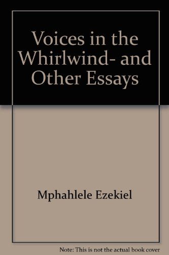 Beispielbild fr Voices in the Whirlwind, and Other Essays zum Verkauf von Wonder Book