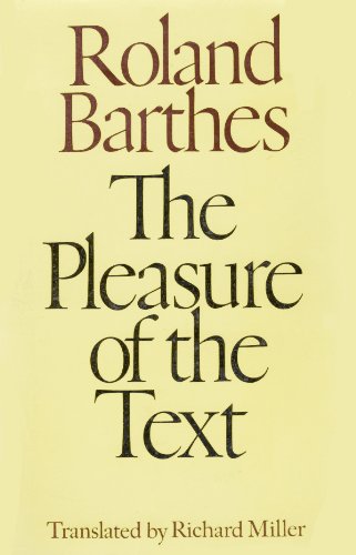 9780809013807: Pleasure of the Text