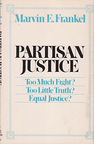 Stock image for Partisan Justice for sale by Better World Books