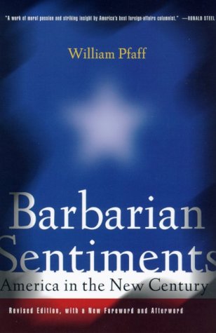 9780809028061: Barbarian Sentiments: America in the New Century