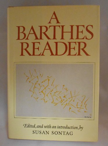 Stock image for A Barthes Reader for sale by Burke's Book Store