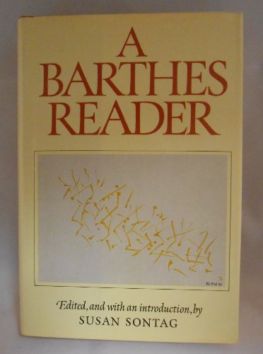 A Barthes Reader by Barthes, Roland: Very Good Soft cover (1982) 1st ...