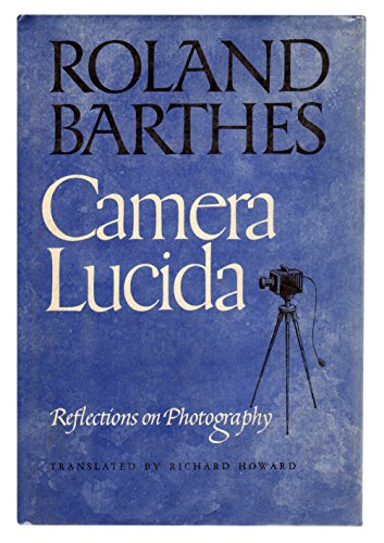 9780809033409: Camera lucida: Reflections on photography