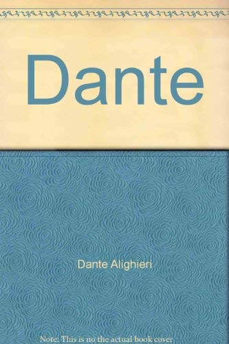 Beispielbild fr Dante zum Verkauf von Better World Books