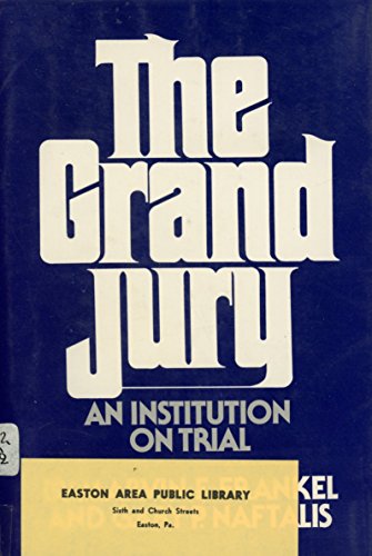 Stock image for The Grand Jury for sale by Better World Books