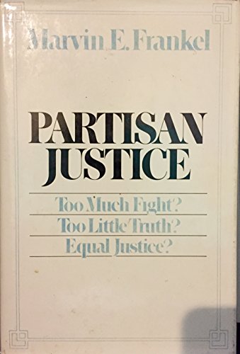 Stock image for Partisan Justice for sale by ThriftBooks-Atlanta