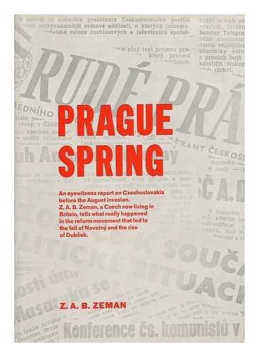 Imagen de archivo de Prague spring a la venta por WorldofBooks