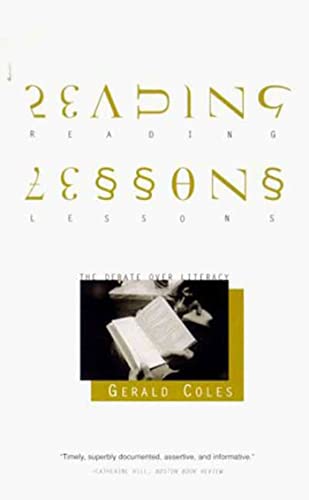 9780809080380: READING LESSONS