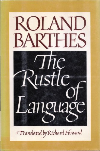 9780809083442: The Rustle of Language