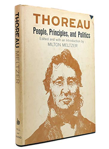 9780809093502: Thoreau: People, Principles and Politics