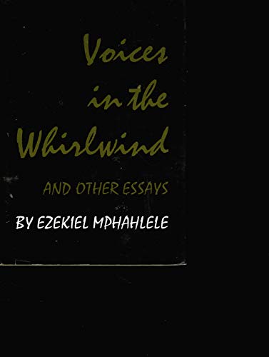 9780809096275: Voices in the Whirlwind and Other Essays