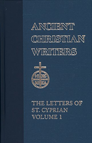 9780809103416: The Letters of St. Cyprian of Carthage: Letters 1-27