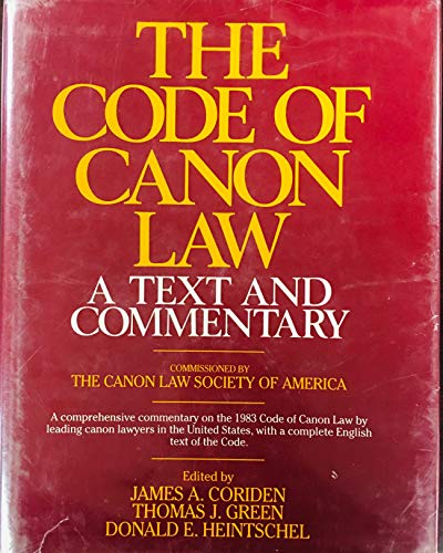 9780809103454: Code of Canon Law H/B Text &