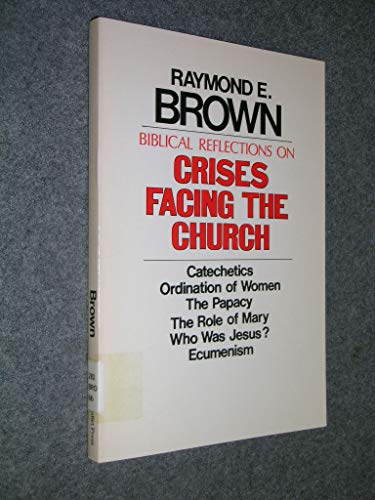 Beispielbild fr Biblical Reflections on Crises Facing the Church zum Verkauf von Wonder Book