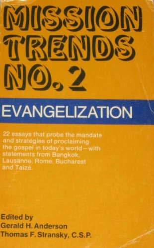 Beispielbild fr Mission Trends: Evangelization No. 2 zum Verkauf von Nealsbooks