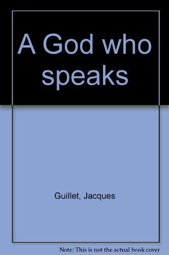 9780809121953: Title: A God who speaks
