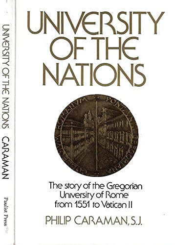Beispielbild fr The University of the Nations zum Verkauf von Better World Books