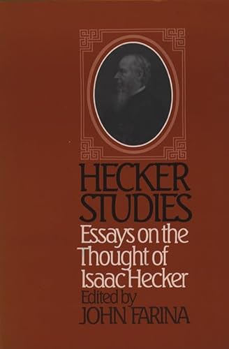 Stock image for Hecker Studies: Essays on the Thought of Isaac Hecker for sale by The Media Foundation