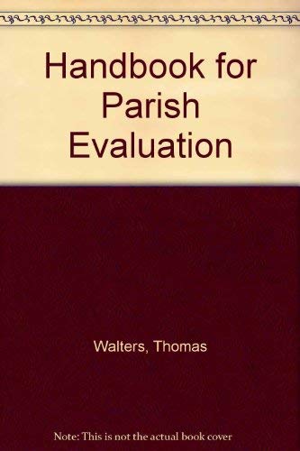 Stock image for HANDBOOK FOR PARISH EVALUATION for sale by Terra Firma Books