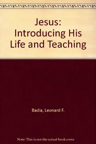 Beispielbild fr Jesus: Introducing His Life and Teaching zum Verkauf von Wonder Book