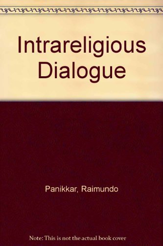 Imagen de archivo de Intrareligious Dialogue a la venta por Better World Books