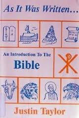 Beispielbild fr AS IT WAS WRITTEN. An Introduction to the Bible zum Verkauf von Neil Shillington: Bookdealer/Booksearch