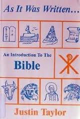 Stock image for As It Was Written: An Introduction to the Bible for sale by Wonder Book