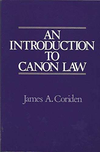 9780809132317: An Introduction to Canon Law