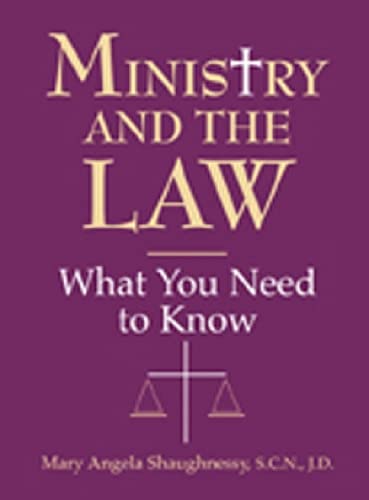 Beispielbild fr Ministry and the Law: What You Need to Know zum Verkauf von SecondSale