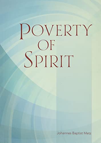 Beispielbild fr Poverty of Spirit zum Verkauf von Blackwell's