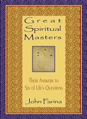 9780809140800: Great Spiritual Masters: Their Answers to Six of Life's Questions