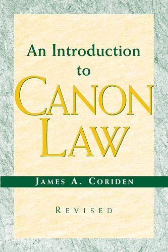 9780809142569: An Introduction to Canon Law
