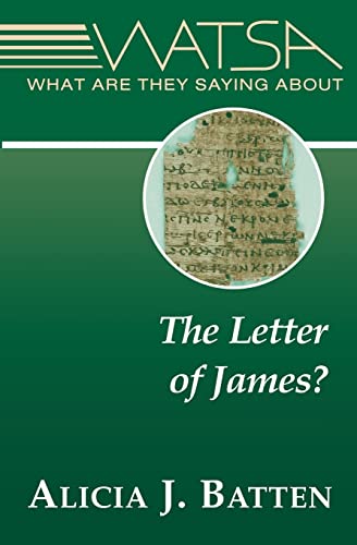Stock image for What Are They Saying About the Letter of James? for sale by BooksRun