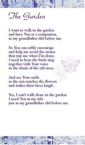 The Garden Prayer Cards (9780809152117) by Unknown Author